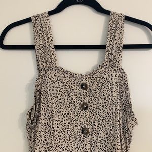 💥3/$15💥NWOT leopard cheetah print maxi dress